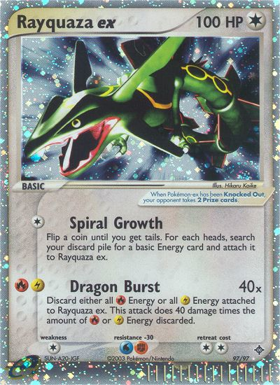 Rayquaza ex (97/97) [EX: Dragon] | Gear Gaming Fayetteville