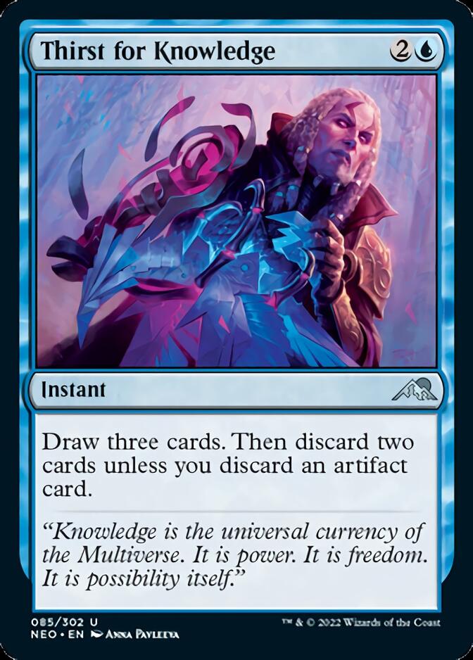Thirst for Knowledge [Kamigawa: Neon Dynasty] | Gear Gaming Fayetteville