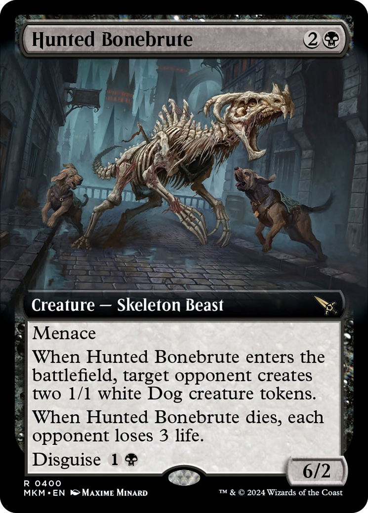 Hunted Bonebrute (Extended Art) [Murders at Karlov Manor] | Gear Gaming Fayetteville