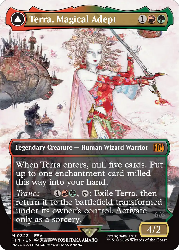 Terra, Magical Adept // Esper Terra (Borderless) [FINAL FANTASY] | Gear Gaming Fayetteville