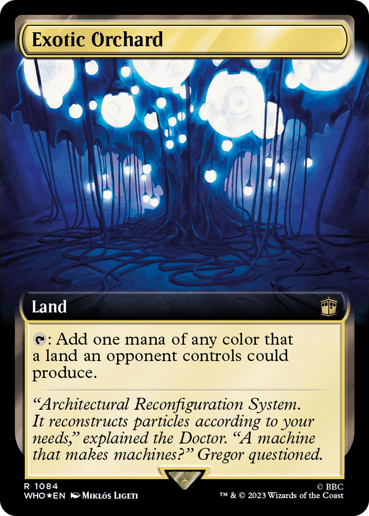 Exotic Orchard (Extended Art) (Surge Foil) [Doctor Who] | Gear Gaming Fayetteville