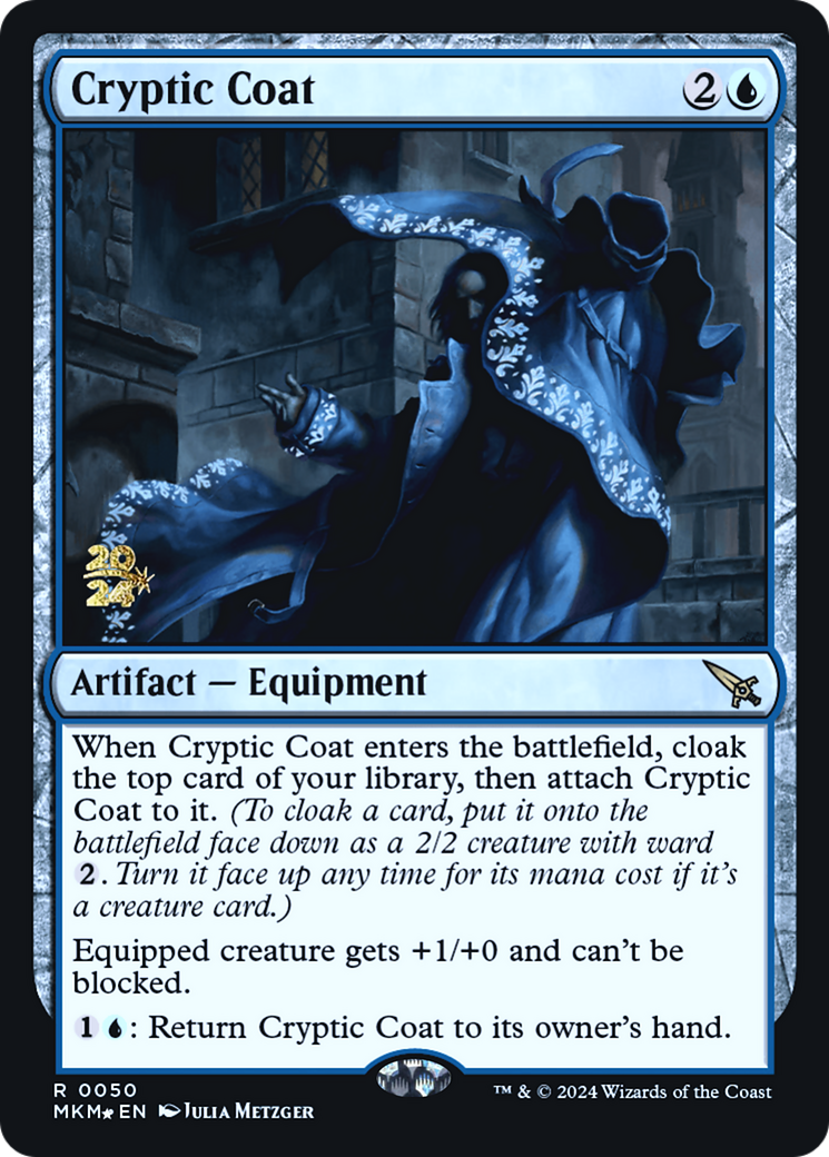 Cryptic Coat [Murders at Karlov Manor Prerelease Promos] | Gear Gaming Fayetteville