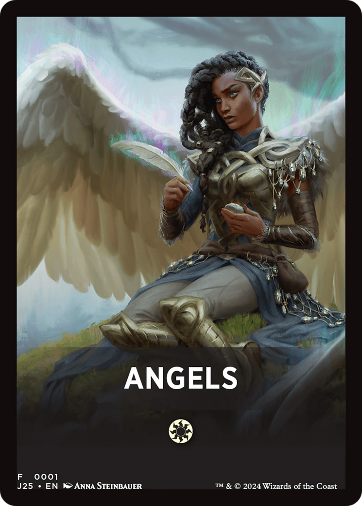 Angels Theme Card [Foundations Jumpstart Front Cards] | Gear Gaming Fayetteville