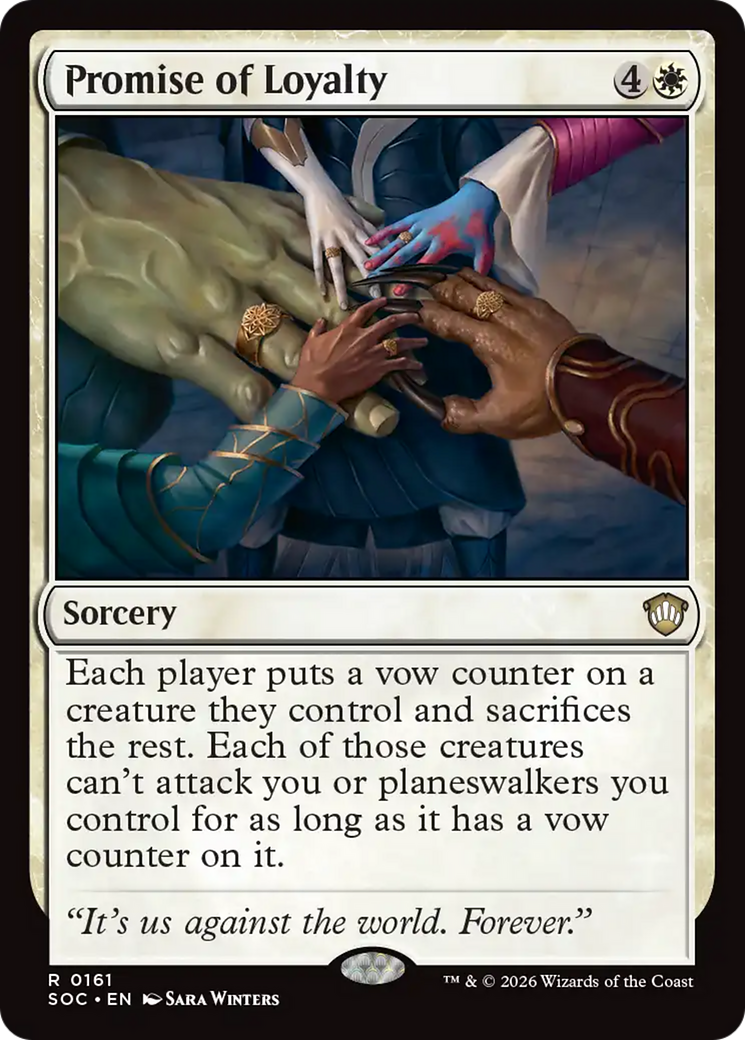 Promise of Loyalty [Secrets of Strixhaven Commander] | Gear Gaming Fayetteville