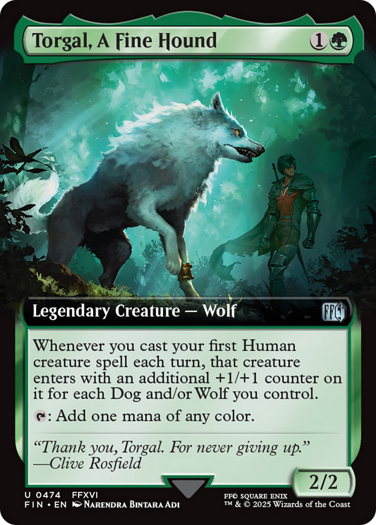 Torgal, A Fine Hound (Extended Art) [FINAL FANTASY] | Gear Gaming Fayetteville