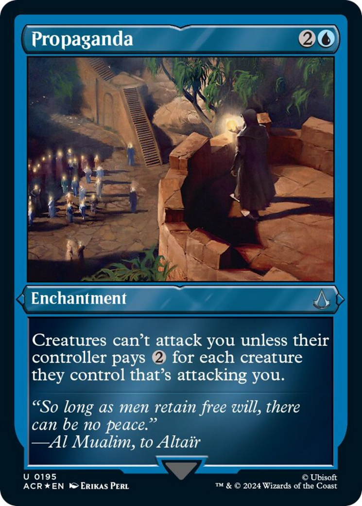 Propaganda (Foil Etched) [Assassin's Creed] | Gear Gaming Fayetteville