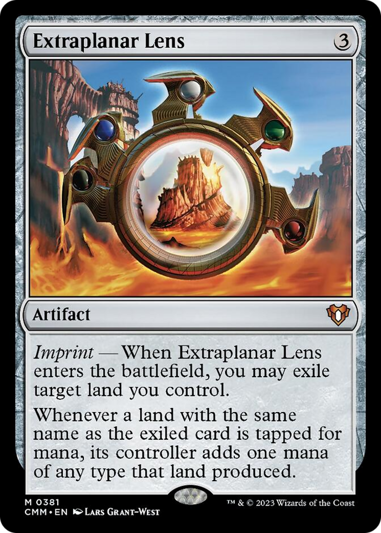 Extraplanar Lens [Commander Masters] | Gear Gaming Fayetteville