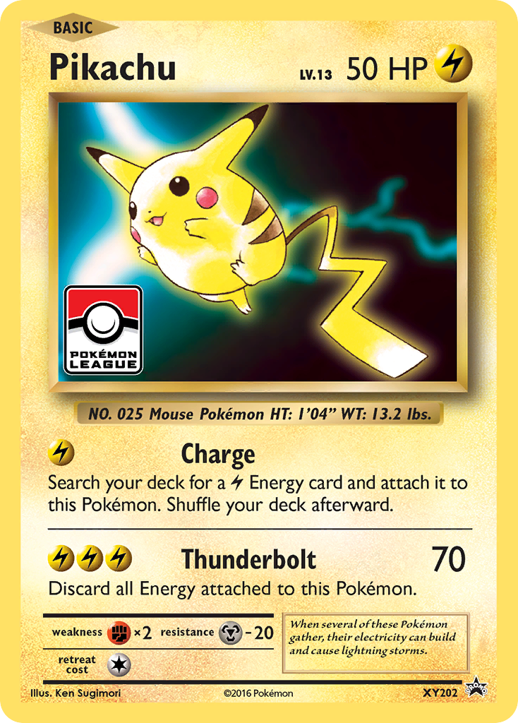 Pikachu (XY202) [XY: Black Star Promos] | Gear Gaming Fayetteville