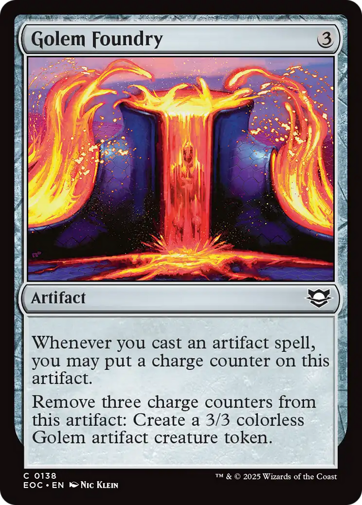 Golem Foundry [Edge of Eternities Commander] | Gear Gaming Fayetteville