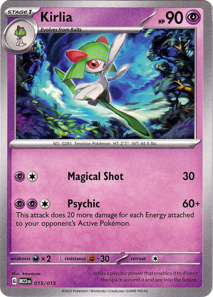 Kirlia (015/015) [McDonald's Promos: 2023 Collection] | Gear Gaming Fayetteville