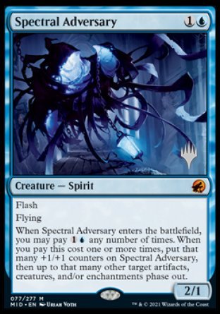 Spectral Adversary (Promo Pack) [Innistrad: Midnight Hunt Promos] | Gear Gaming Fayetteville