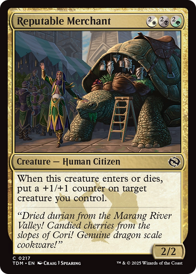 Reputable Merchant [Tarkir: Dragonstorm] | Gear Gaming Fayetteville
