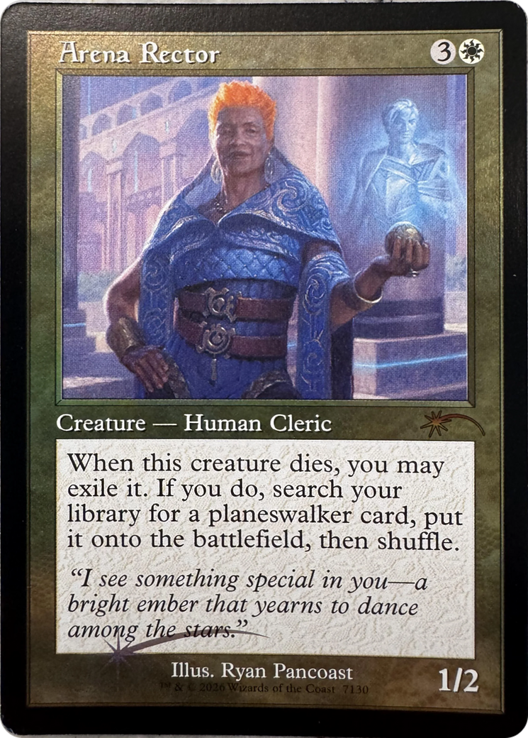 Arena Rector (Retro Frame) [Secret Lair Drop Series] | Gear Gaming Fayetteville