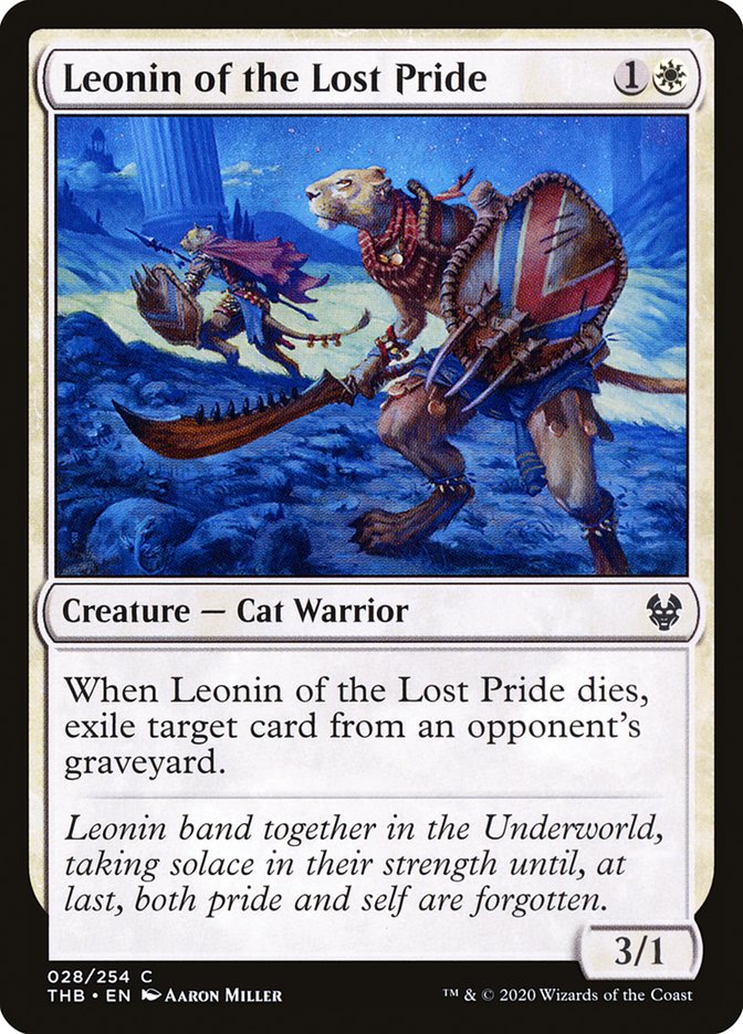 Leonin of the Lost Pride [Theros Beyond Death] | Gear Gaming Fayetteville