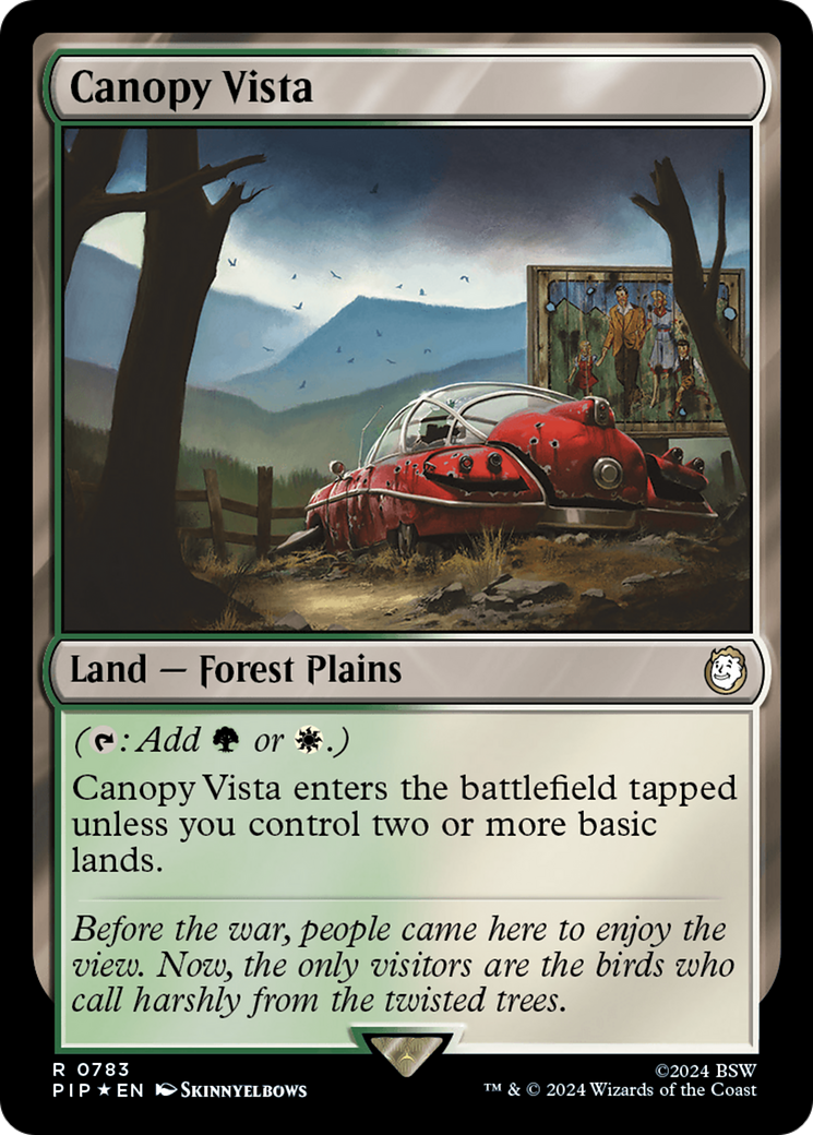 Canopy Vista (Surge Foil) [Fallout] | Gear Gaming Fayetteville