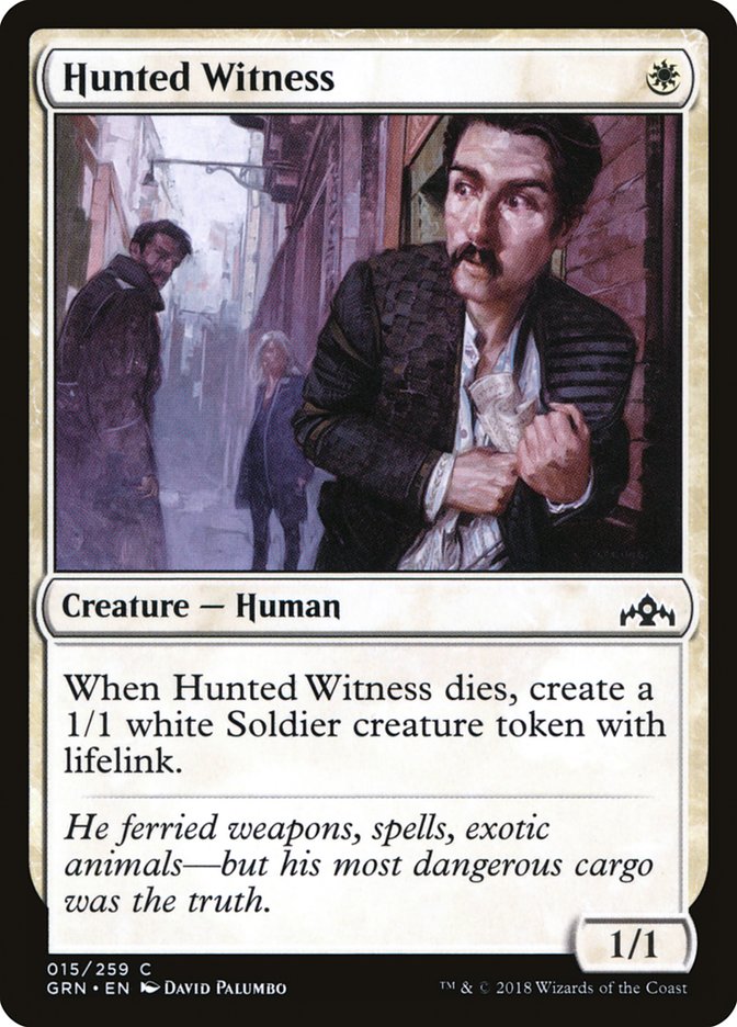 Hunted Witness [Guilds of Ravnica] | Gear Gaming Fayetteville