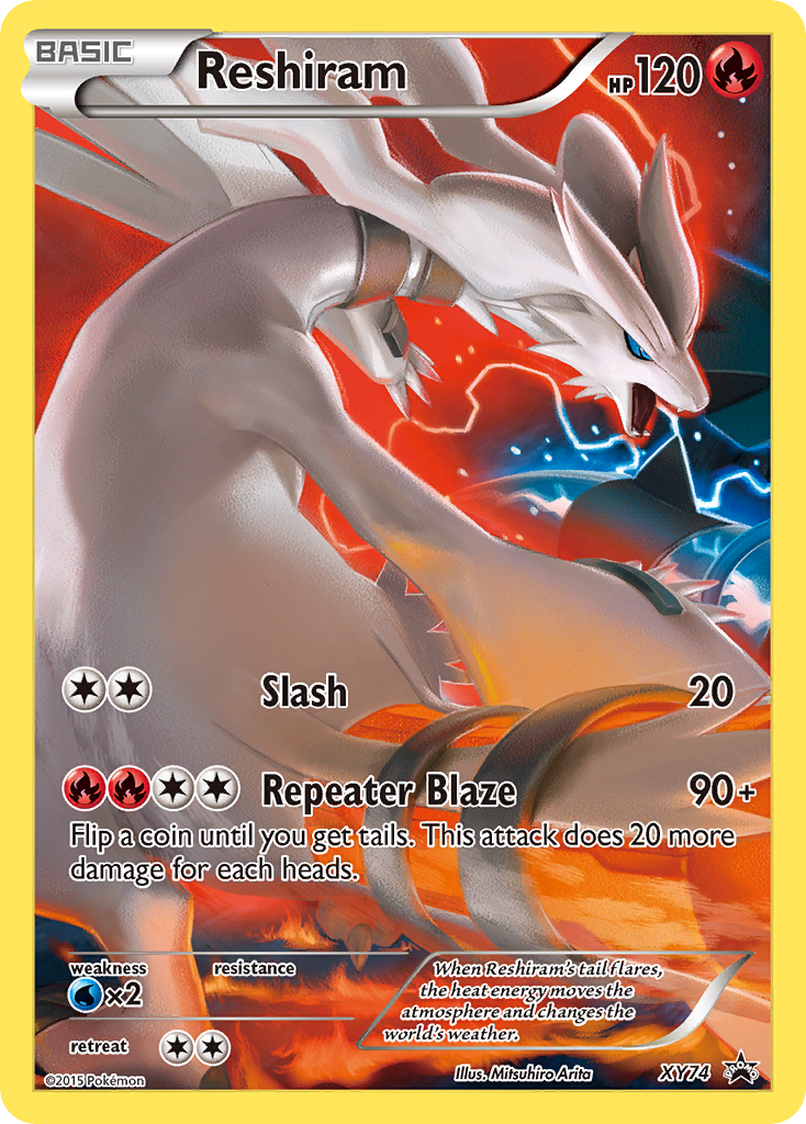 Reshiram (XY74) [XY: Black Star Promos] | Gear Gaming Fayetteville