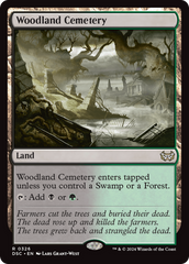 Woodland Cemetery [Duskmourn: House of Horror Commander] | Gear Gaming Fayetteville