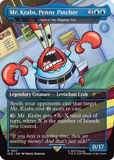 Mr. Krabs, Penny Pincher - Charix, the Raging Isle [Secret Lair Drop Series] | Gear Gaming Fayetteville