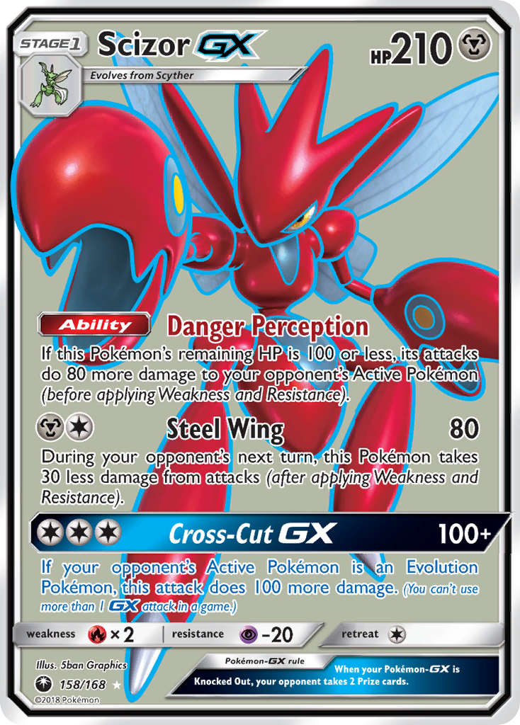 Scizor GX (158/168) [Sun & Moon: Celestial Storm] | Gear Gaming Fayetteville