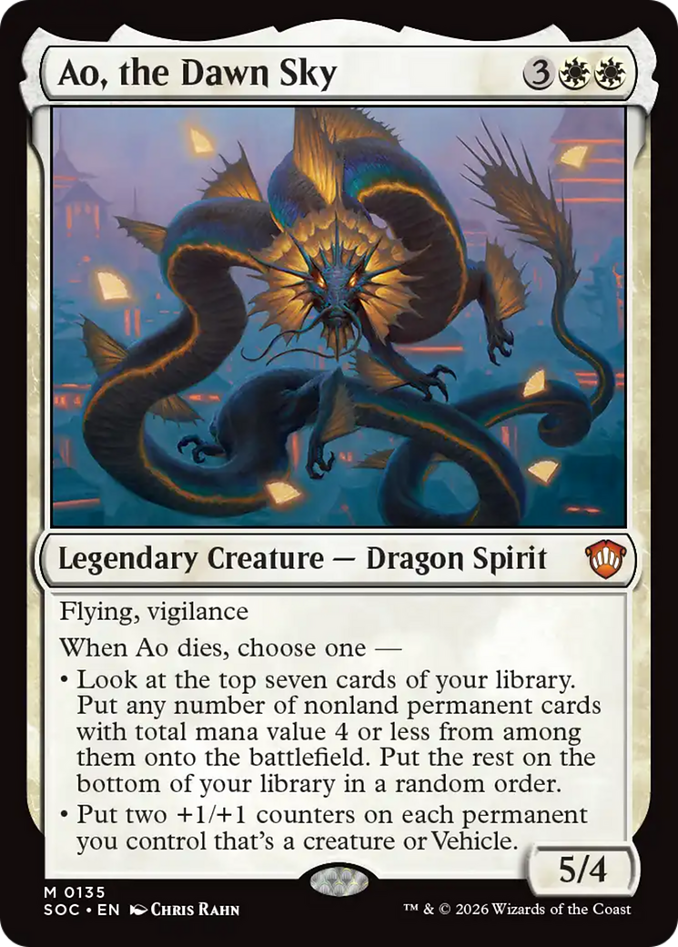 Ao, the Dawn Sky [Secrets of Strixhaven Commander] | Gear Gaming Fayetteville