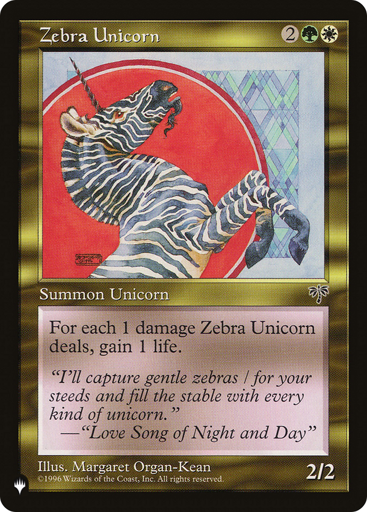 Zebra Unicorn [The List] | Gear Gaming Fayetteville