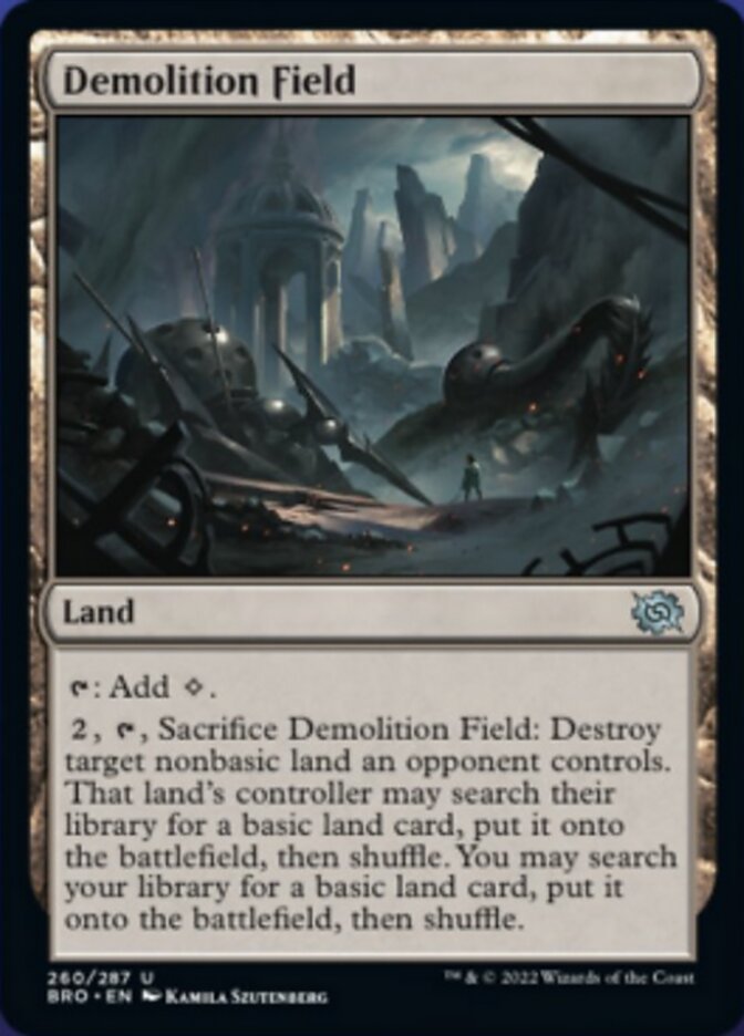 Demolition Field [The Brothers' War] | Gear Gaming Fayetteville