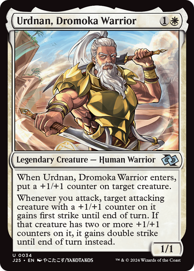 Urdnan, Dromoka Warrior (Anime) [Foundations Jumpstart] | Gear Gaming Fayetteville