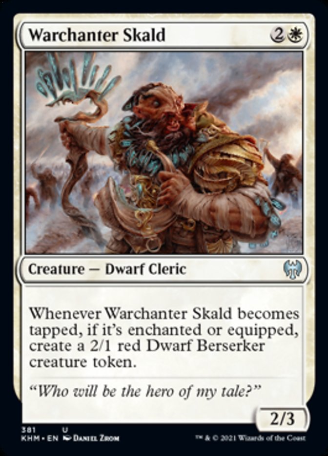 Warchanter Skald [Kaldheim] | Gear Gaming Fayetteville