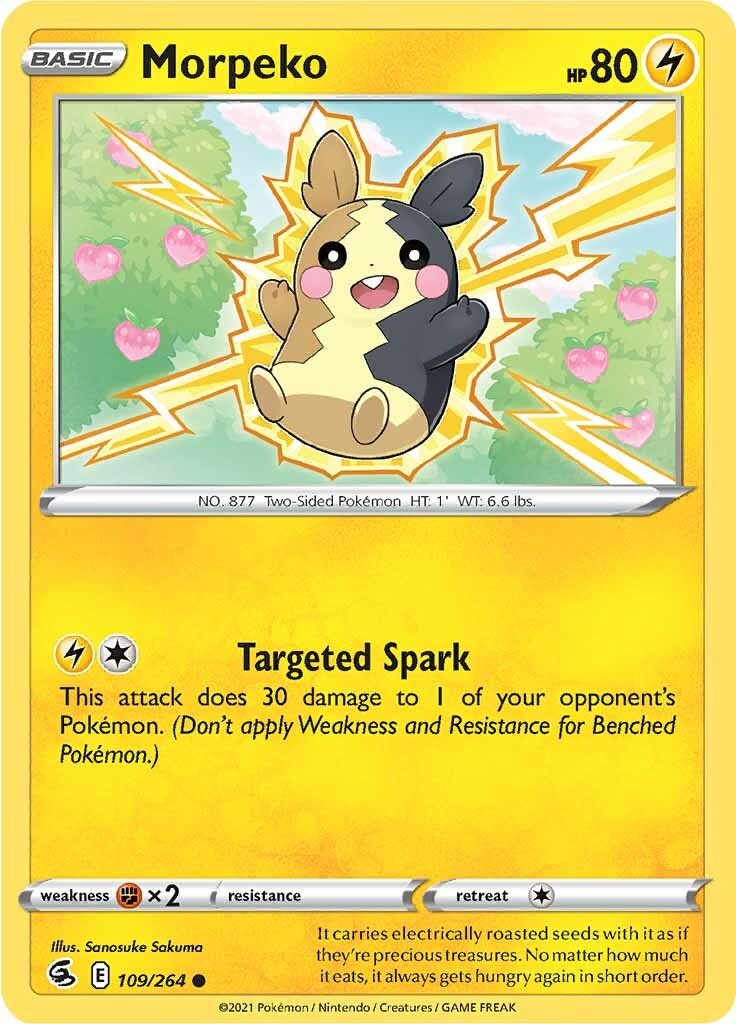 Morpeko (109/264) [Sword & Shield: Fusion Strike] | Gear Gaming Fayetteville