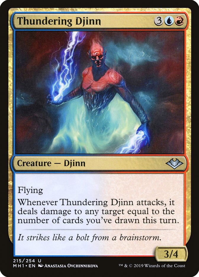 Thundering Djinn [Modern Horizons] | Gear Gaming Fayetteville