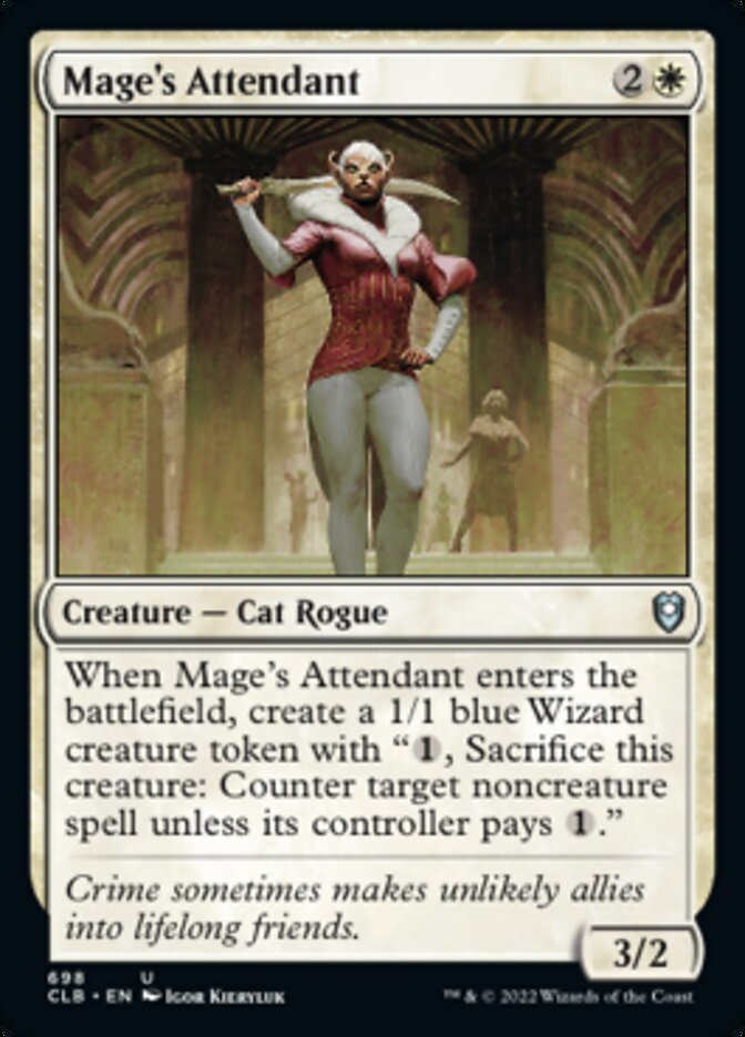 Mage's Attendant [Commander Legends: Battle for Baldur's Gate] | Gear Gaming Fayetteville
