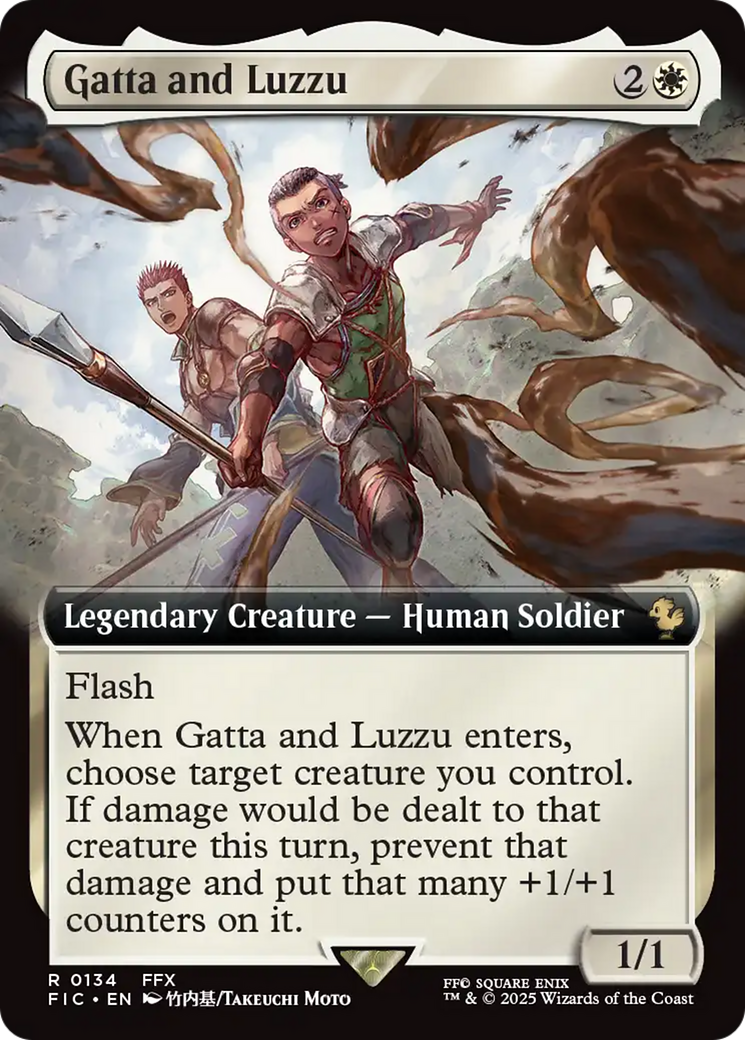 Gatta and Luzzu (Extended Art) [FINAL FANTASY Commander] | Gear Gaming Fayetteville