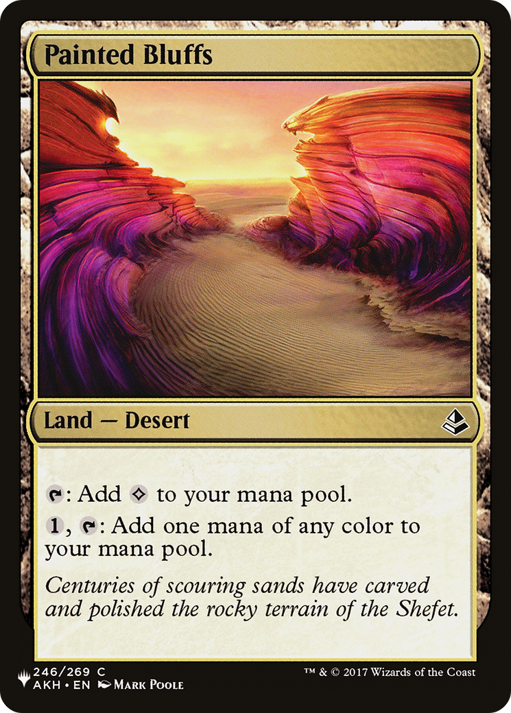 Painted Bluffs [The List Reprints] | Gear Gaming Fayetteville