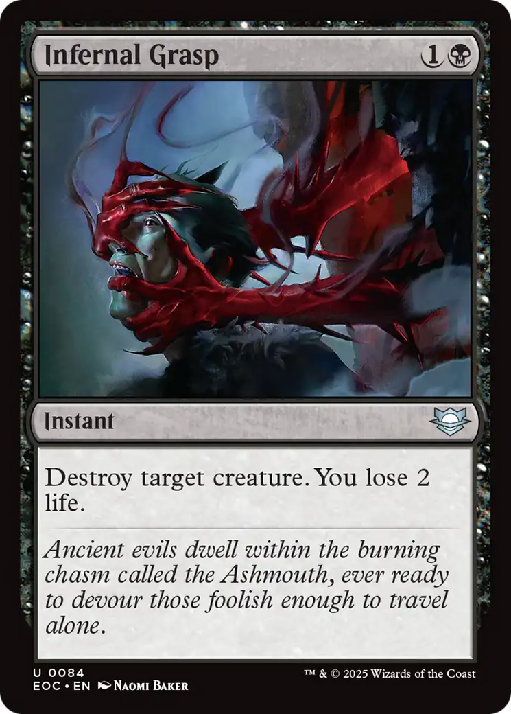 Infernal Grasp [Edge of Eternities Commander] | Gear Gaming Fayetteville