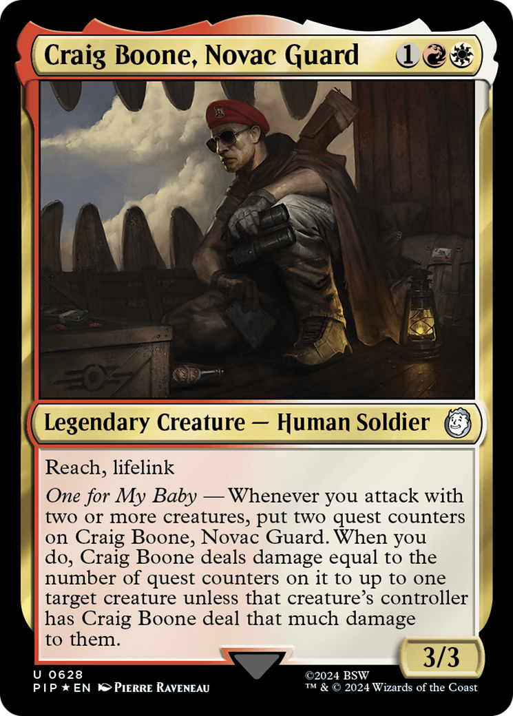 Craig Boone, Novac Guard (Surge Foil) [Fallout] | Gear Gaming Fayetteville