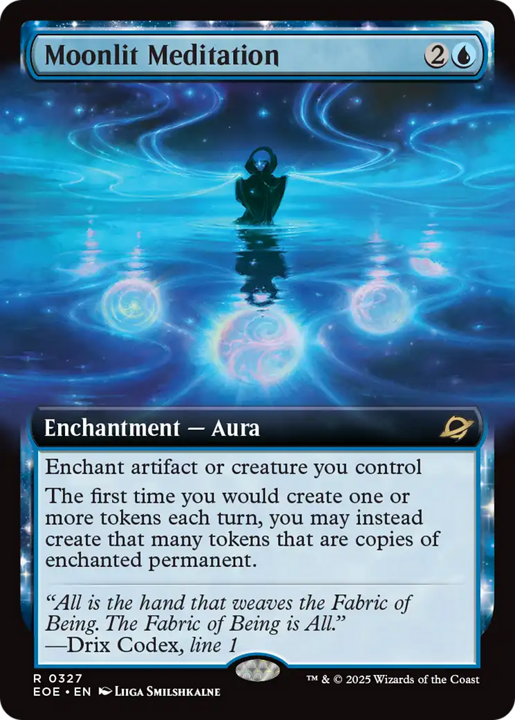 Moonlit Meditation (Extended Art) [Edge of Eternities] | Gear Gaming Fayetteville