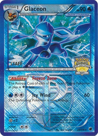 Glaceon (023/116) (City Championships) (Staff) [League & Championship Cards] | Gear Gaming Fayetteville