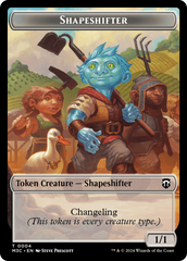 Shapeshifter (0004) // Copy Double-Sided Token [Modern Horizons 3 Commander Tokens] | Gear Gaming Fayetteville