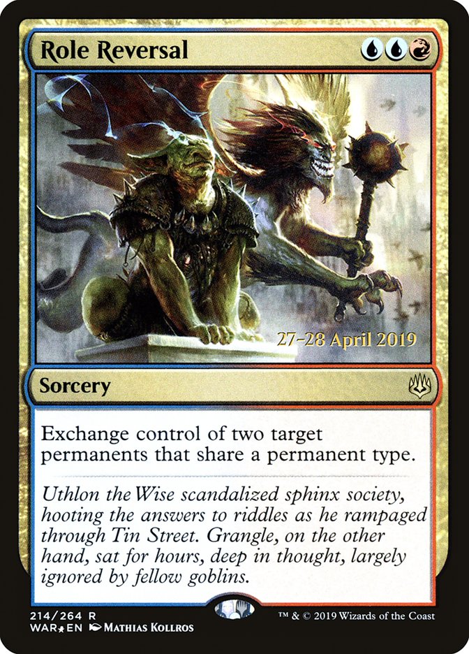 Role Reversal [War of the Spark Prerelease Promos] | Gear Gaming Fayetteville