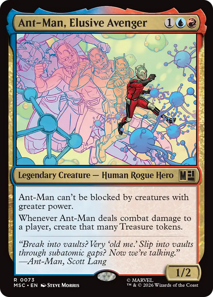Ant-Man, Elusive Avenger (Surge Foil) [Marvel Super Heroes Commander] | Gear Gaming Fayetteville