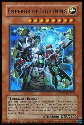 Emperor of Lightning [WCPS-EN702] Ultra Rare | Gear Gaming Fayetteville