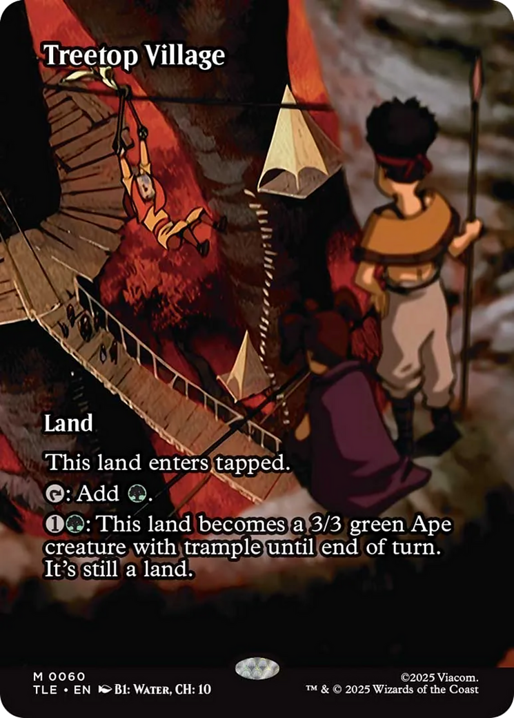 Treetop Village (Borderless) [Avatar: The Last Airbender: Eternal-Legal] | Gear Gaming Fayetteville