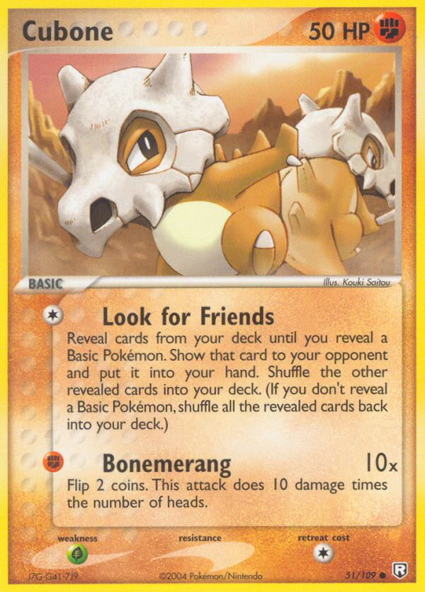 Cubone (51/109) [EX: Team Rocket Returns] | Gear Gaming Fayetteville