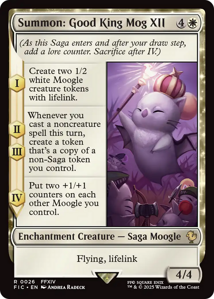 Summon: Good King Mog XII [FINAL FANTASY Commander] | Gear Gaming Fayetteville