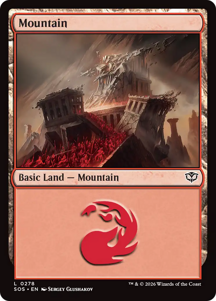 Mountain (0278) [Secrets of Strixhaven] | Gear Gaming Fayetteville