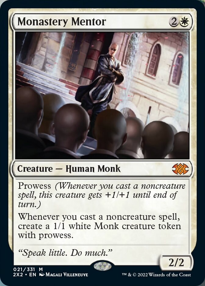 Monastery Mentor [Double Masters 2022] | Gear Gaming Fayetteville