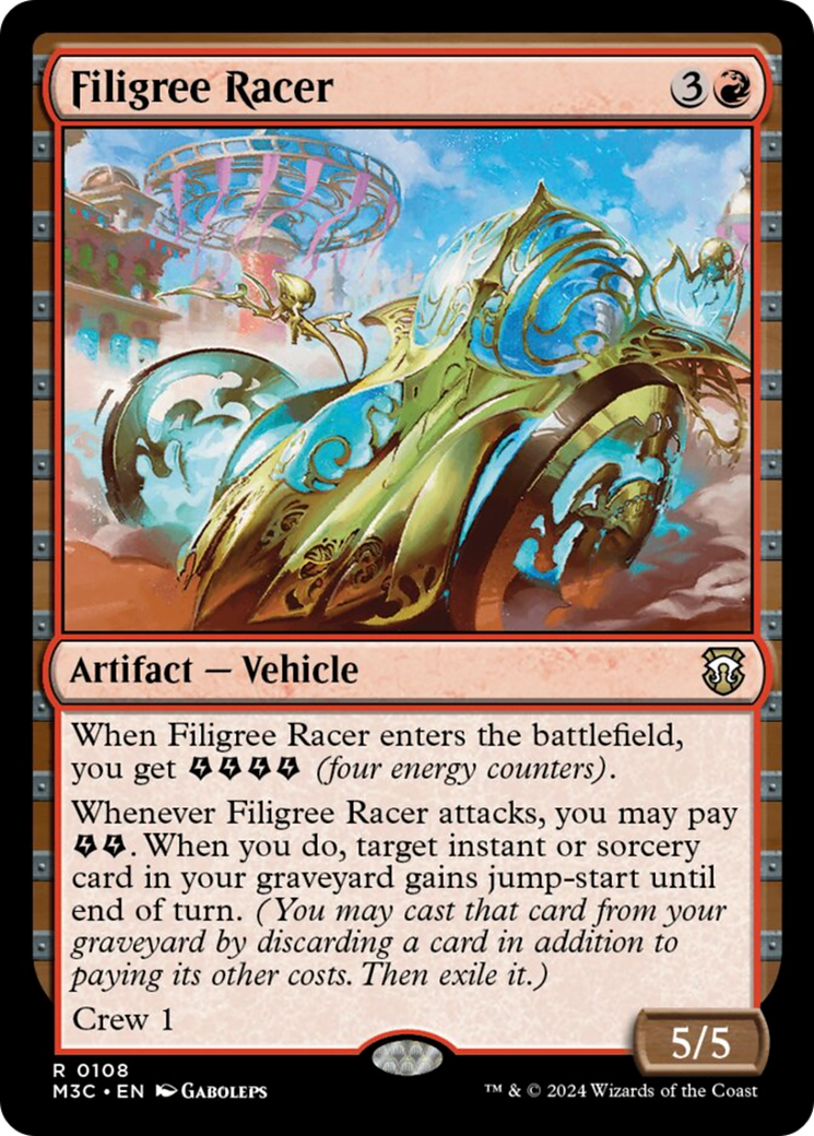 Filigree Racer [Modern Horizons 3 Commander] | Gear Gaming Fayetteville