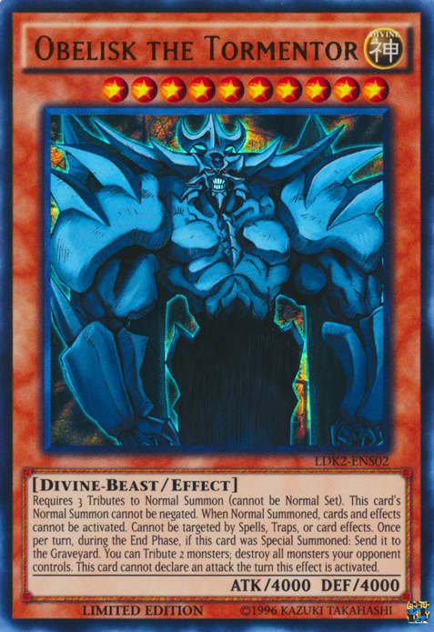 Obelisk the Tormentor [LDK2-ENS02] Ultra Rare | Gear Gaming Fayetteville