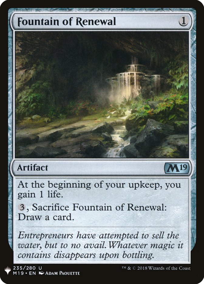 Fountain of Renewal [Mystery Booster] | Gear Gaming Fayetteville